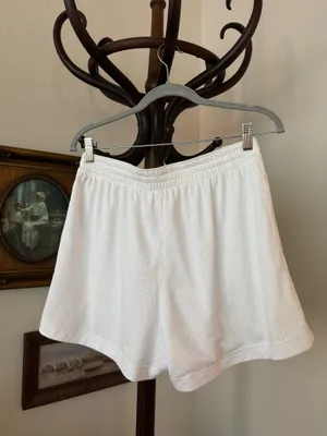 Vintage Style White Dri-Fit Nike Shorts thumbnail 4