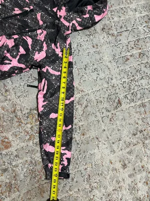 DC Snow ski Jacket size XS pink gray camo thumbnail 4