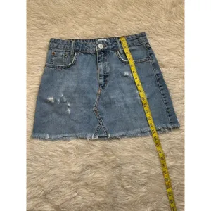 BDG Urban Outfitters Women’s Blue Distressed Denim Skirt Size M thumbnail 6