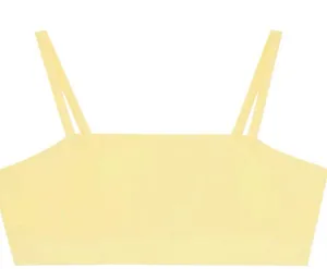 NWOT HUHA Women's Adjustable‎ Tata Mineral Bra Yellow Limoncello Size LARGE thumbnail 1