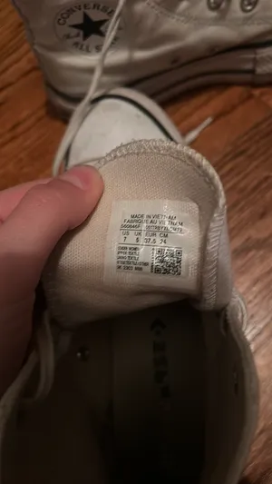 White Converse Platform thumbnail 4