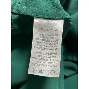 Hill House Home The Louisa Crepe Green Half Sleeve Smocked A Line Midi Dress M thumbnail 6