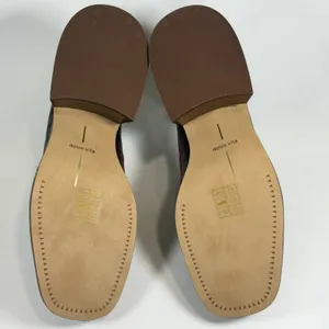 Dolce Vita Size-8.5 Loafers Talie Cabernet Leather Block‎ Heel Penny Burgundy thumbnail 6