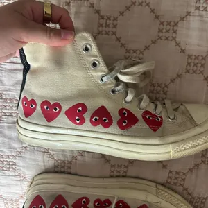 Comme des Garçons PLAY x Converse Heart High top sneakers thumbnail 3