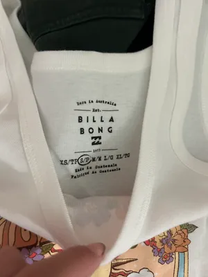 Billabong White Tank Top thumbnail 2