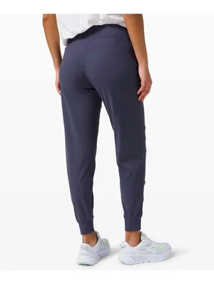 Lululemon Dance Studio Jogger Size 4 Navy Indigo Blue Pinstripe LW5BPJS thumbnail 3