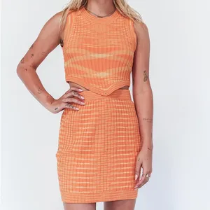 Princess Polly Eden Knit Set in Orange Size XS/S New with tag thumbnail 2