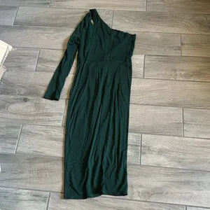 Pretty garden one shoulder dress Green Size M thumbnail 5
