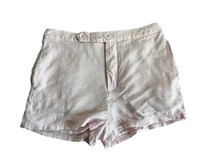Women’s Princess Polly Pastel Pink Linen Blend Shorts Size US 4 thumbnail 1