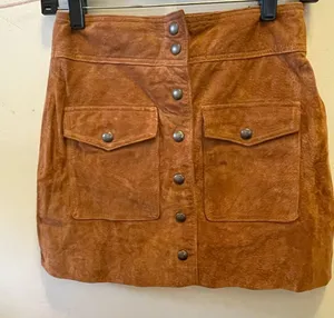 NWT BLANK-NYC Button Front Mini Skirt thumbnail 3
