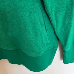 OFFLINE by Aerie Womens Green Terry Cloth Quarter Zip Pullover Sweatshirt Medium thumbnail 7