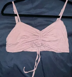 💖5/$40 Aster smoothie pink bralette crop top size S thumbnail 1