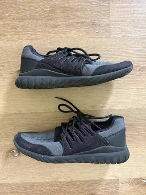 Adidas Black and Grey Athletic Tennis Shoes thumbnail 3