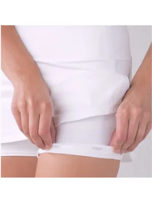 LULULEMON Pace Rival Tennis Skirt White Tall *4-way Stretch 15" Size 4 thumbnail 3