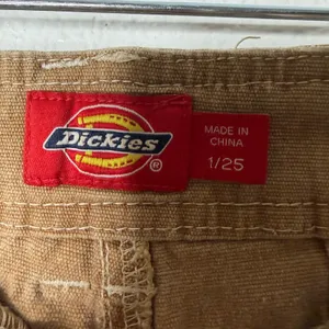Dickies Womens Cargo Pants Brown Tan Utility Workwear Straight Leg‎ Size 1/25 thumbnail 2