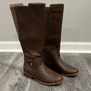 Life Stride NWOB XTrovert Riding Boot brown tall boot - 7.5 w ($100) thumbnail 9