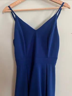 BRIDESMAY Royal Blue Bridesmaid Dress (M) thumbnail 1