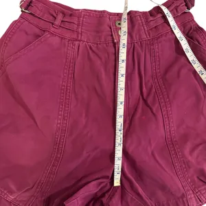 VTG‎ Esprit Sport Pink High Rise Shorts Women's 26 Paperbag Cotton 90s Y2K thumbnail 7
