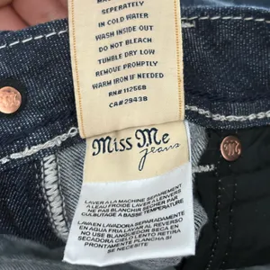 Miss me buckle embroidered Y2K 2000s 90s bootcut blue jeans size 29x3.5 long thumbnail 9