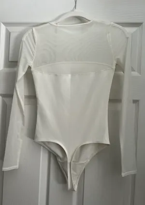 Abercrombie Mesh Long Sleeve Bodysuit thumbnail 2