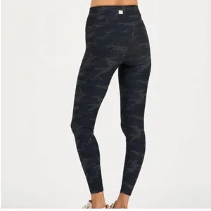 VUORI Clean Elevation‎ Leggings Black Camo Heather DreamKnit Size XL thumbnail 2