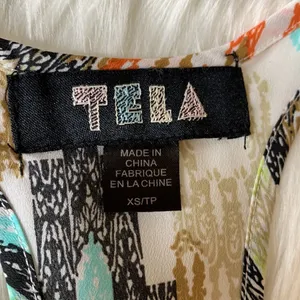 Tela Multicolor Racerback Dress Size XS thumbnail 3