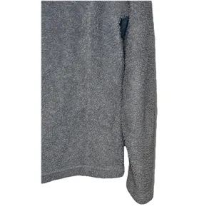Patagonia Women's‎ Sweater Los Gastos 1/4 Zip Fleece Pullover Heather Gray Small thumbnail 8