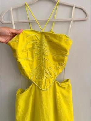 Farm Rio Monstera Midi Dress thumbnail 7