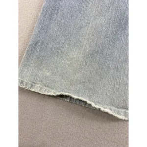 Aeropostale Jeans Womens 32x32 Blue Flower Embroidery Flare Tag 7/8 Indie Boho thumbnail 13