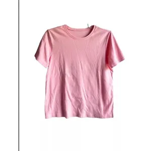 L.L.Bean Pink Cotton Tee Short-Sleeve Crewneck Pullover Size M thumbnail 2