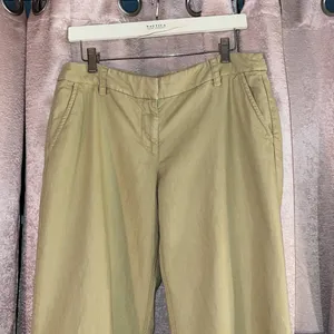 Vintage J Crew CityFit Size 10 Linen Blend Trousers thumbnail 2