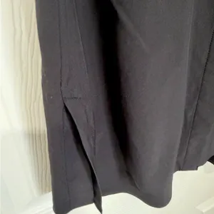 Athleta Sporty Chic Black Gym Sleeveless Gorpcore Button Breathable Small Top thumbnail 3