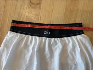 Alo Yoga White Match Point Skirt thumbnail 4