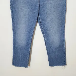 Abercrombie & Fitch 90s Slim Straight Women's Jeans Size 14 Short A&F Denim thumbnail 3