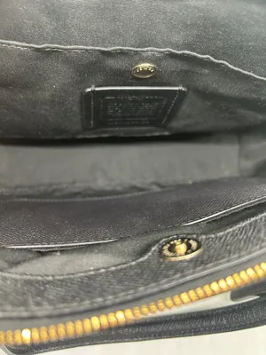 Coach Black Pebbled Leather Christie Satchel Tote Handbag Purse w/ Wallet 🌺🌺 thumbnail 10