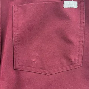 FIGS Women's Zamora Jogger Scrub Pants XS Burgundy thumbnail 10