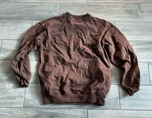 Thirty years brown crew oversized sweatshirt thumbnail 1