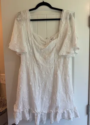 White Showpo Dress thumbnail 1