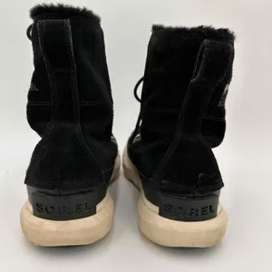 SOREL Women's Black Waterproof Lace-Up Explorer II Joan Boots Size 9.5 thumbnail 6