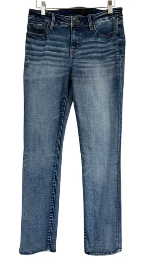 Buckle Black Fit No. 53 Straight Jeans Medium Wash Stretch Mid Rise Women’s 27 thumbnail 1