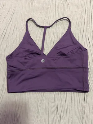 lululemon athletica Purple Strappy Sports Bra thumbnail 2