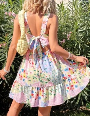 SHEIN Multi Color Dress thumbnail 2