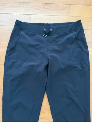 Athleta Black Stretch Joggers Size 8 Gap thumbnail 3