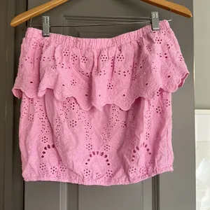 Young Fabulous & Broke Pink Eyelet High-Low Dress thumbnail 4