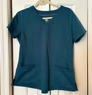 Healing Hands Scrub Top thumbnail 1