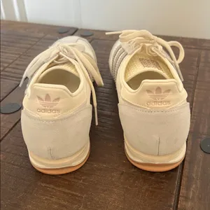 Adidas Women's SL 72 OG Sneaker Shoe Off White Pink Sz 8 thumbnail 3