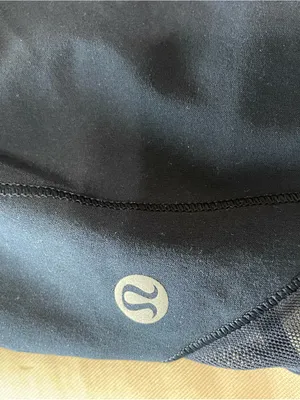 Navy Lululemon Hotty Hot LR 2” size 4 thumbnail 3