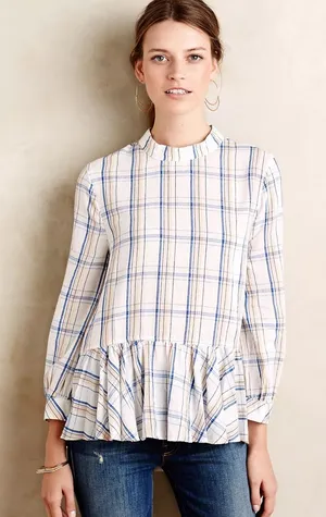 Anthropologie Maeve Sava Swing Top Size‎ 10 thumbnail 1
