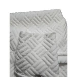 NINE WEST ACTIVE Women's White Quilted Half Zip Pullover‎ Hoodie Large thumbnail 5