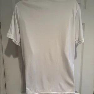 Nike Dri-FIT Golf Polo‎ Shirt Womens Large White Performance Top 642071-101 thumbnail 4